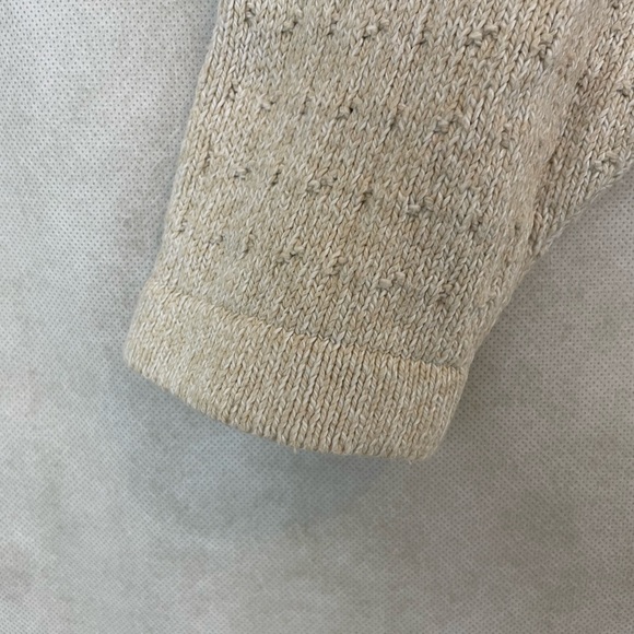 Rare Vintage 80s Northern Reflection Cream Patterned Sweater Size Medium - Picture 4 of 10